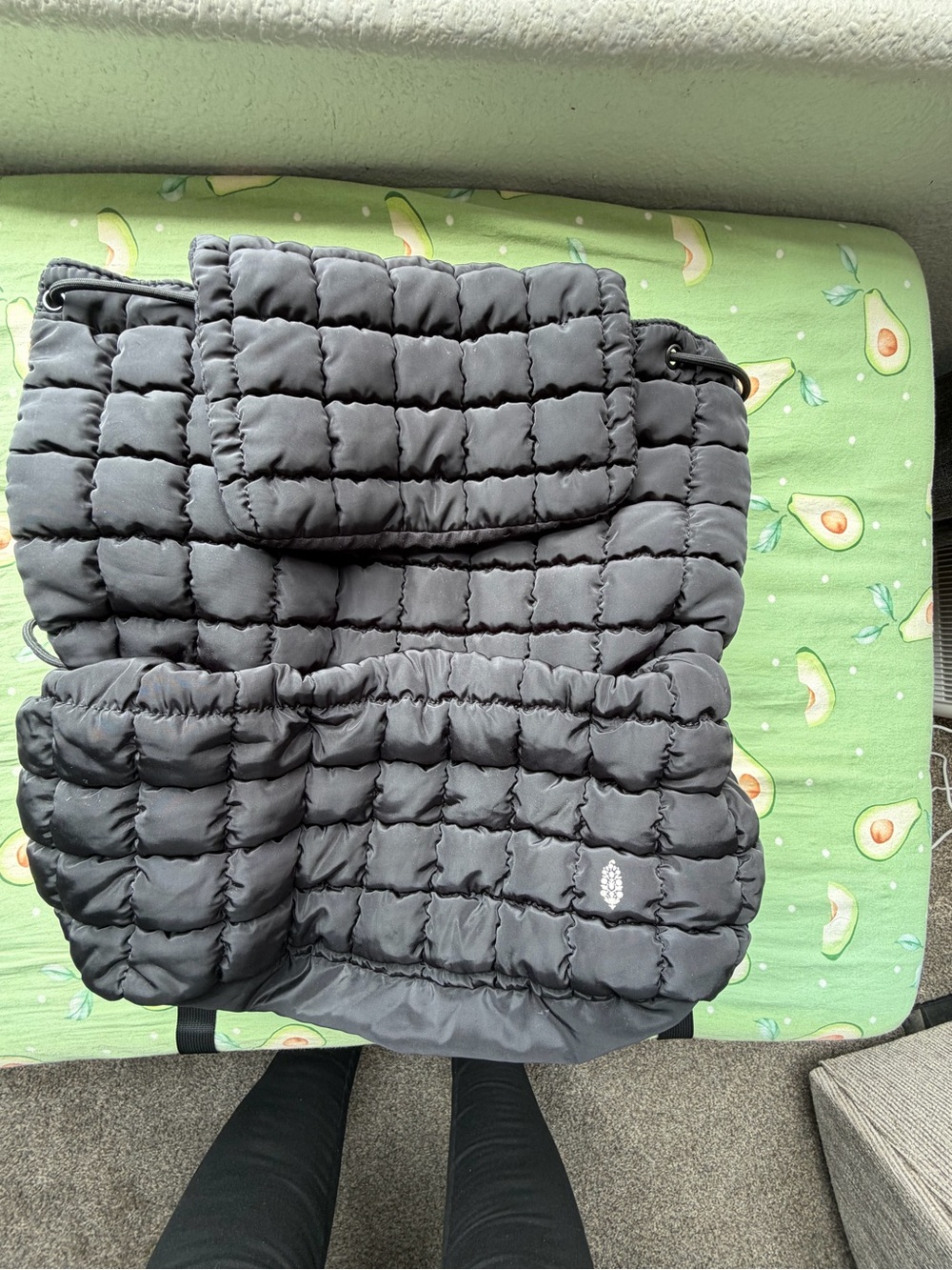 Free People Movement Puffer Quilted Backpack